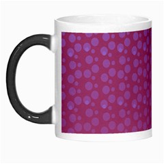 Background Polka Pattern Pink Morph Mugs