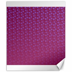 Background Polka Pattern Pink Canvas 20  X 24 