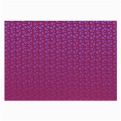 Background Polka Pattern Pink Large Glasses Cloth (2 Sides)