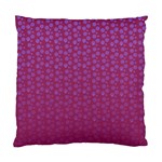 Background Polka Pattern Pink Standard Cushion Case (Two Sides) Front