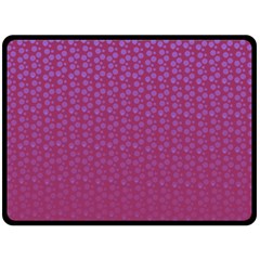 Background Polka Pattern Pink Fleece Blanket (large) 