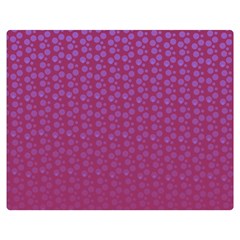 Background Polka Pattern Pink Double Sided Flano Blanket (medium) 