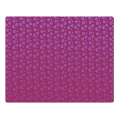 Background Polka Pattern Pink Double Sided Flano Blanket (large) 