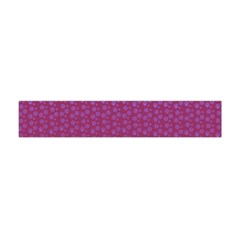 Background Polka Pattern Pink Flano Scarf (mini)