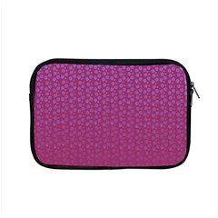 Background Polka Pattern Pink Apple Macbook Pro 15  Zipper Case