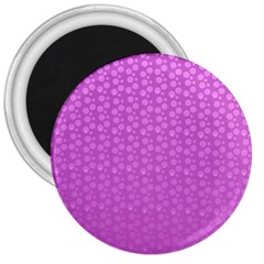 Background Polka Pink 3  Magnets