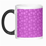 Background Polka Pink Morph Mugs Left