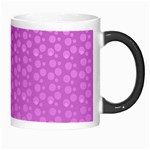 Background Polka Pink Morph Mugs Right