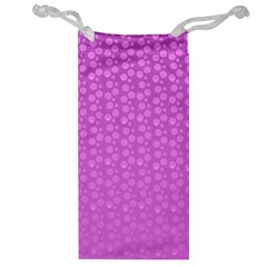 Background Polka Pink Jewelry Bag