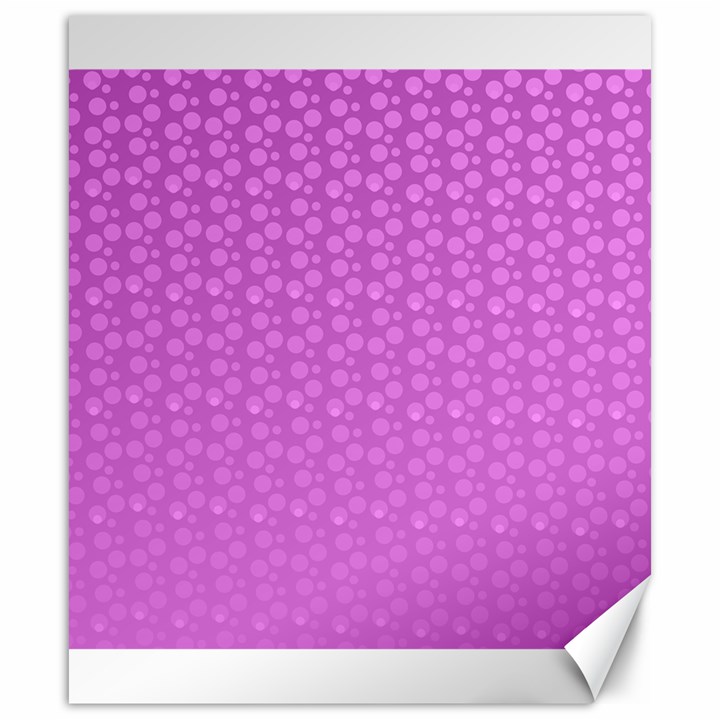 Background Polka Pink Canvas 20  x 24 