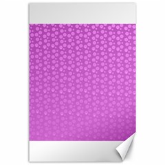 Background Polka Pink Canvas 24  X 36 