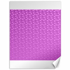 Background Polka Pink Canvas 36  x 48 