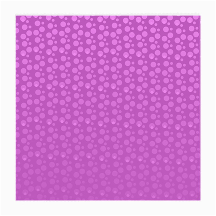 Background Polka Pink Medium Glasses Cloth