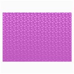 Background Polka Pink Large Glasses Cloth (2 Sides) Front