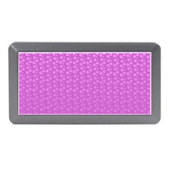 Background Polka Pink Memory Card Reader (Mini)