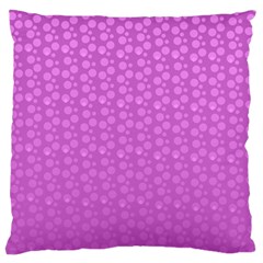 Background Polka Pink Large Cushion Case (Two Sides)