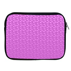 Background Polka Pink Apple Ipad 2/3/4 Zipper Cases