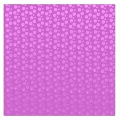 Background Polka Pink Large Satin Scarf (square) by HermanTelo