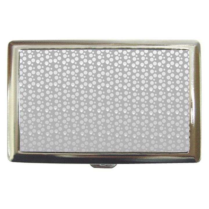 Background Polka Grey Cigarette Money Case