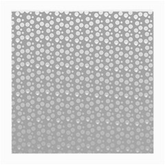 Background Polka Grey Medium Glasses Cloth (2 Sides) by HermanTelo