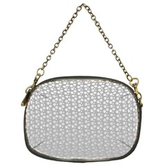 Background Polka Grey Chain Purse (one Side) by HermanTelo