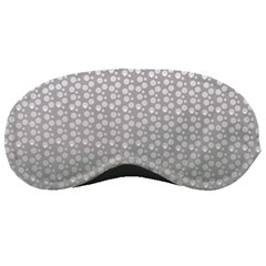 Background Polka Grey Sleeping Mask