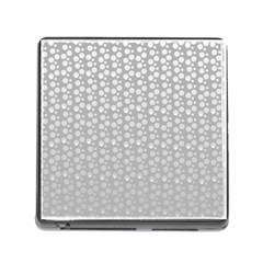 Background Polka Grey Memory Card Reader (square 5 Slot) by HermanTelo