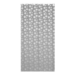 Background Polka Grey Shower Curtain 36  X 72  (stall) 