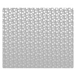 Background Polka Grey Double Sided Flano Blanket (Small)  50 x40  Blanket Front