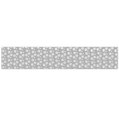 Background Polka Grey Large Flano Scarf 