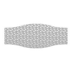 Background Polka Grey Stretchable Headband