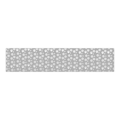 Background Polka Grey Velvet Scrunchie