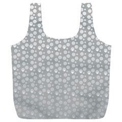 Background Polka Grey Full Print Recycle Bag (xxxl)