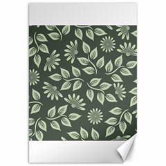 Flowers Pattern Spring Nature Canvas 20  X 30  by HermanTelo