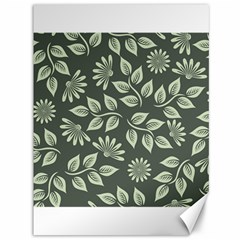 Flowers Pattern Spring Nature Canvas 36  X 48 