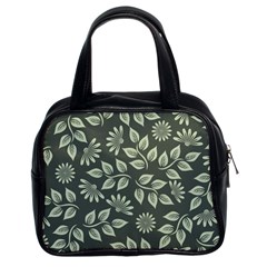 Flowers Pattern Spring Nature Classic Handbag (two Sides) by HermanTelo