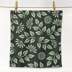 Flowers Pattern Spring Nature Face Towel