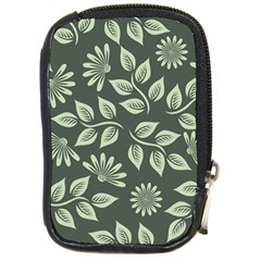 Flowers Pattern Spring Nature Compact Camera Leather Case