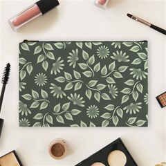 Flowers Pattern Spring Nature Cosmetic Bag (large)