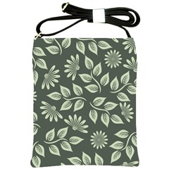 Flowers Pattern Spring Nature Shoulder Sling Bag