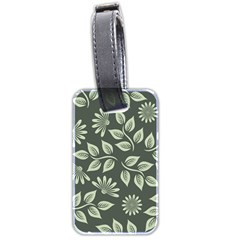 Flowers Pattern Spring Nature Luggage Tag (two Sides)