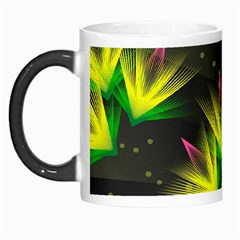 Floral Abstract Lines Morph Mugs