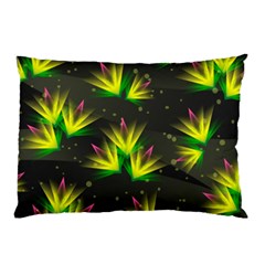 Floral Abstract Lines Pillow Case