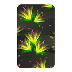 Floral Abstract Lines Memory Card Reader (rectangular) by HermanTelo