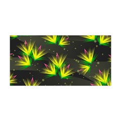 Floral Abstract Lines Yoga Headband