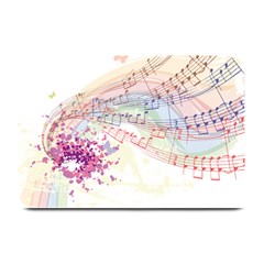 Music Notes Abstract Plate Mats