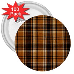 Tartan Design 3  Buttons (100 Pack)  by impacteesstreetwearfour