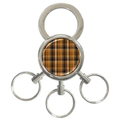 Tartan Design 3-ring Key Chain by impacteesstreetwearfour