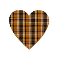 Tartan Design Heart Magnet by impacteesstreetwearfour