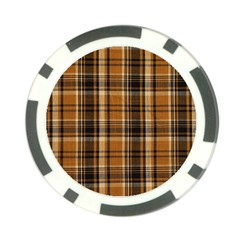 Tartan Design Poker Chip Card Guard by impacteesstreetwearfour